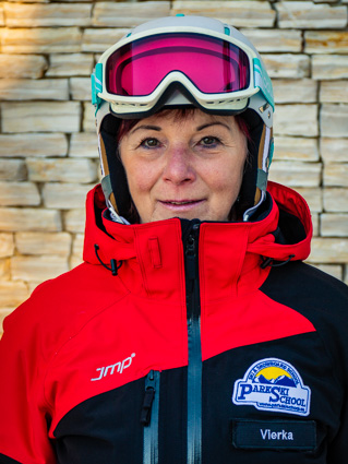 Vierka Klimková - inštruktorka lyžovania a bežkovania